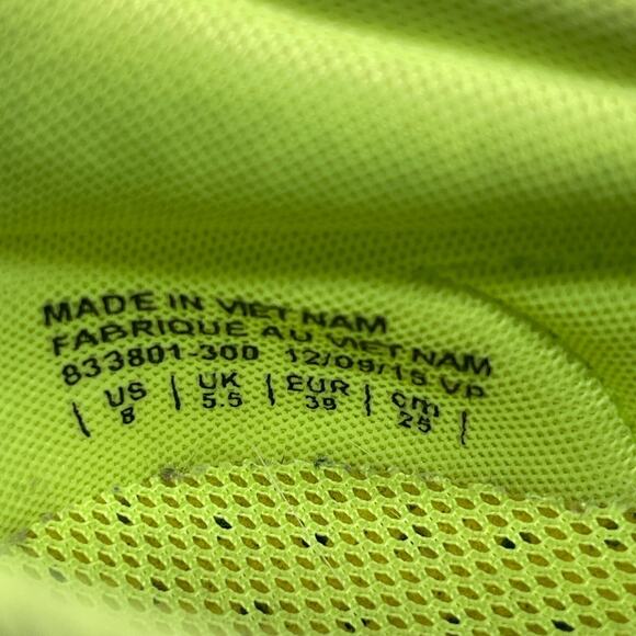 Nike Cortez Ultra BR Breathe Shoes Womens 8 Neon Green Running Lightweight Walk - Picture 8 of 8